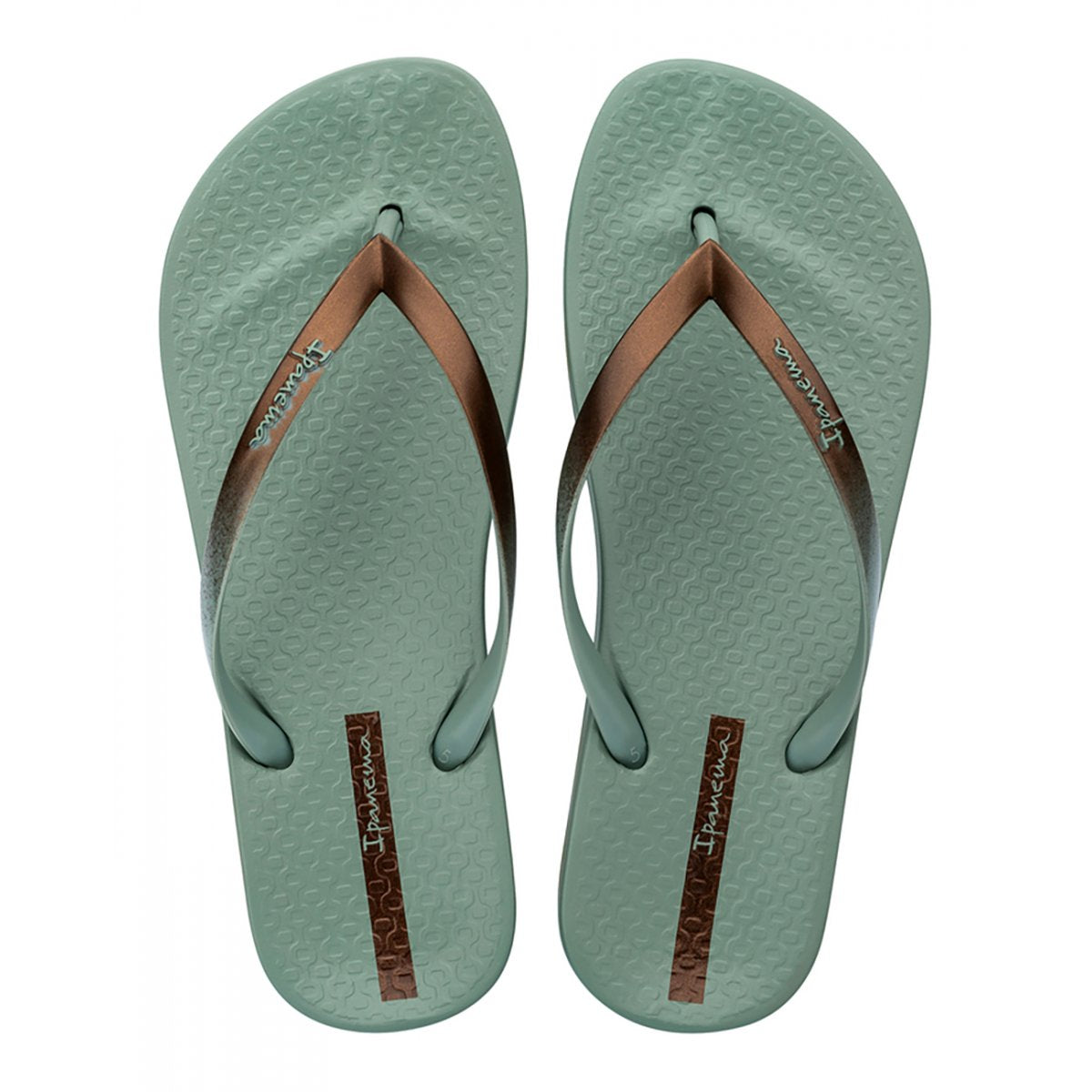 Scarpe - IPANEMA Art. IP.83648 GREEN CLEAR gomma Infradito