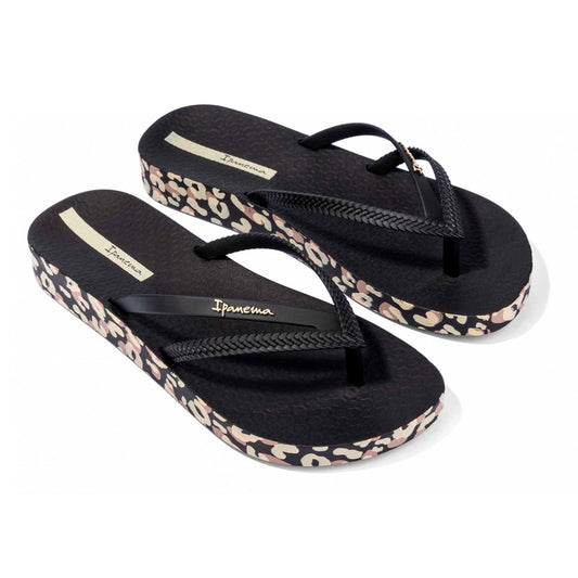 Scarpe da Donna - IPANEMA Art. IP.82840B BLACK YELLOW gomma Infradito