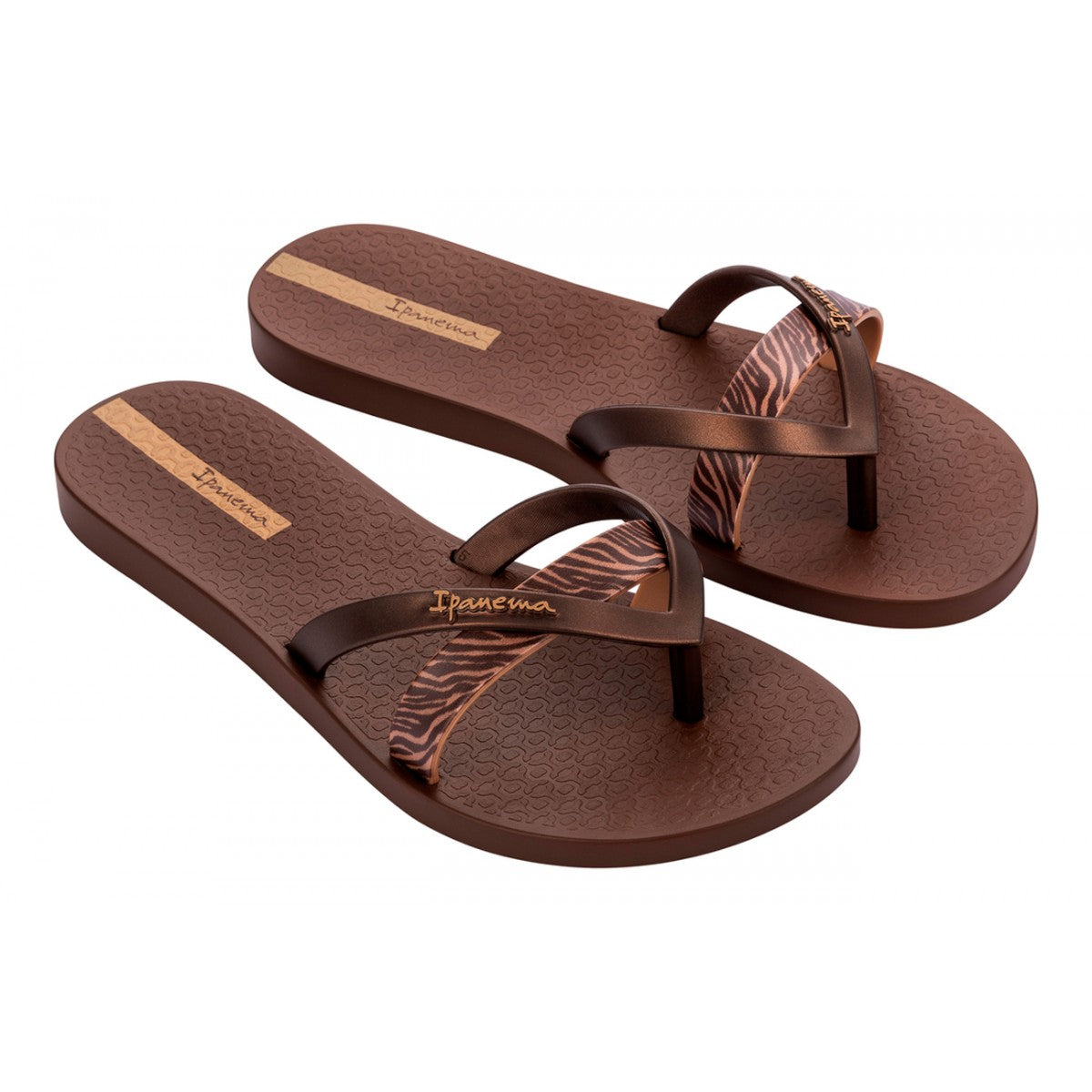 Scarpe da Donna - IPANEMA Art. IP.83673 BROWN BRONZE gomma Infradito