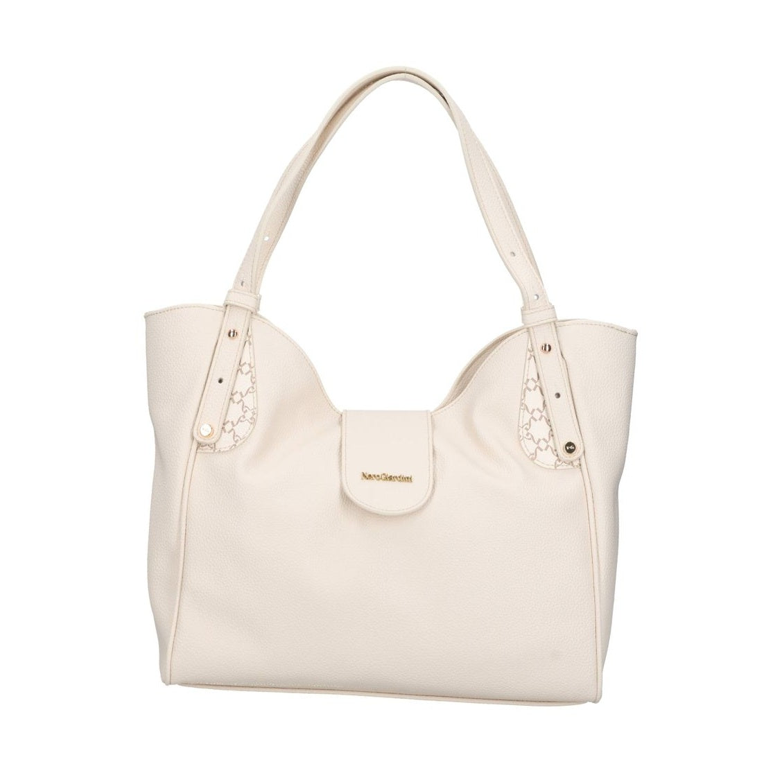 Borsa da Donna - NERO GIARDINI Art. E644200D 710 LATTE Borsa a spalla