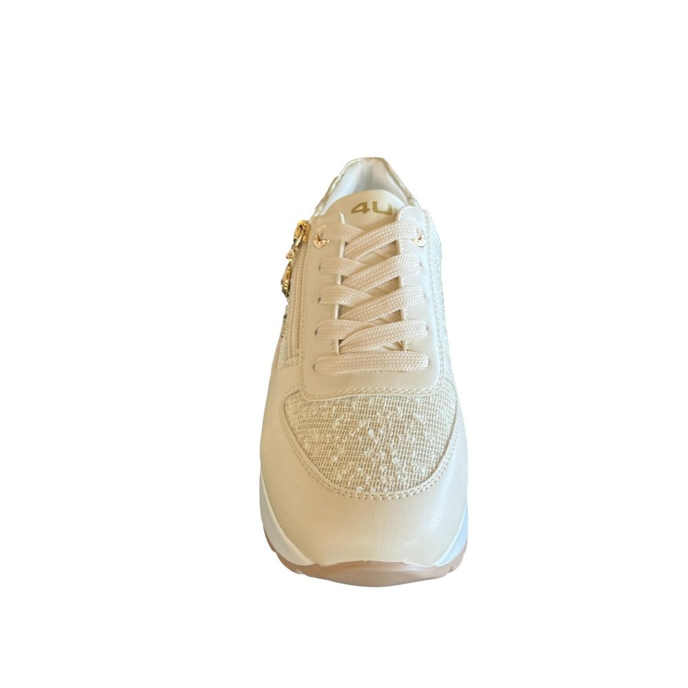 Scarpe da Donna - 4US PACIOTTI Art. 4BX169 BEIGE Sneakers
