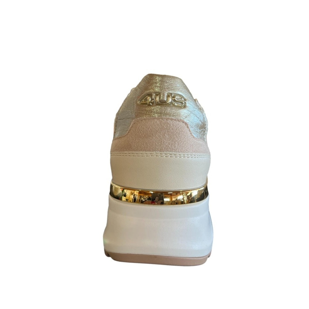 Scarpe da Donna - 4US PACIOTTI Art. 4BX169 BEIGE Sneakers