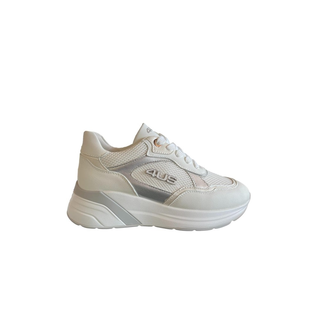 Scarpe da Donna - 4US PACIOTTI Art. 4BX173 WHITE SILVER Sneakers