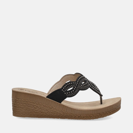 Scarpe da Donna - INBLU Art. GO15 NERO Infradito