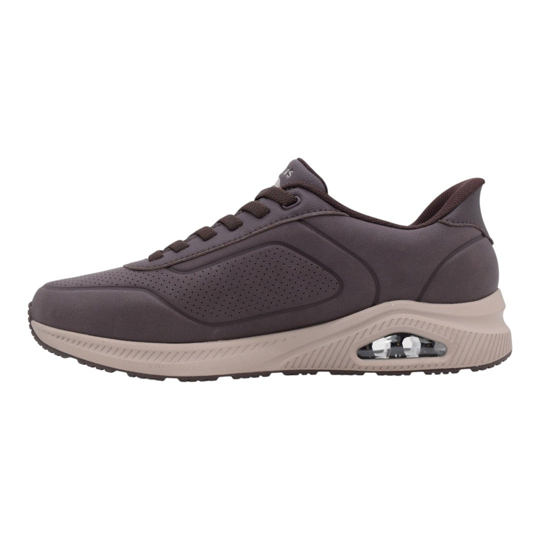 Scarpe da Uomo - SKECHERS Art. 183443CHOC CHOCOLATE Sneakers ARCH FIT SLIP INS