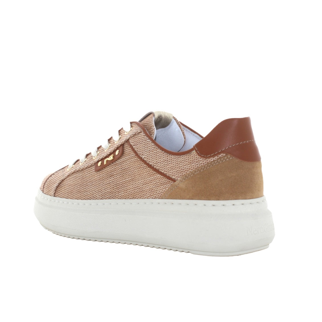 Scarpe da Donna NERO GIARDINI Art. E615282D 420 NATURAL AMBRA Scamosciato