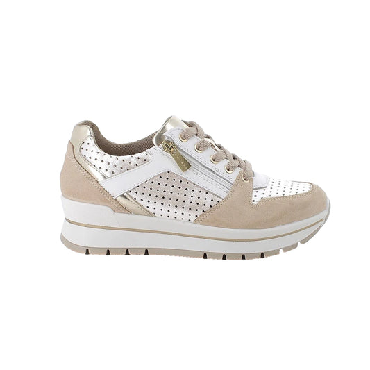 Scarpe da Donna - IGI&CO Art. 1156055 AVORIO Scamosciato Sneakers