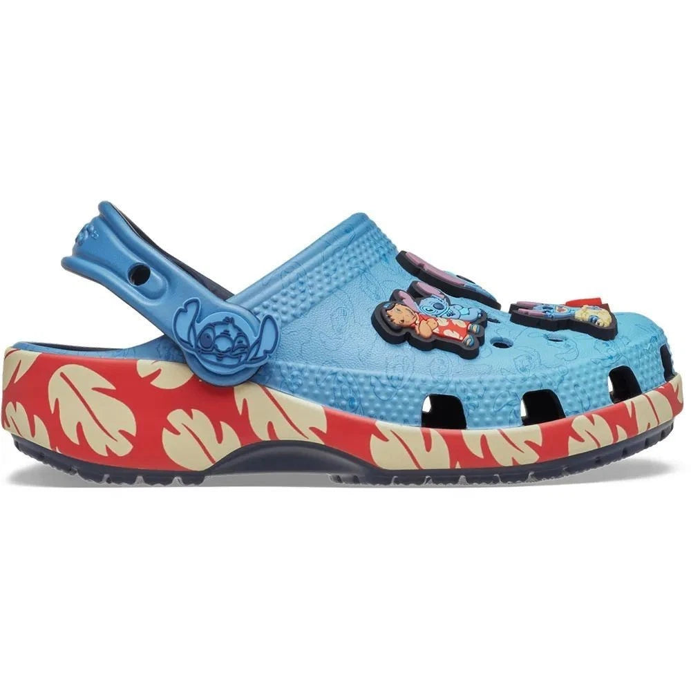 Scarpe da Bambino - CROCS Art. 213008MLT MULTI Blu SYITCH gomma Sandali