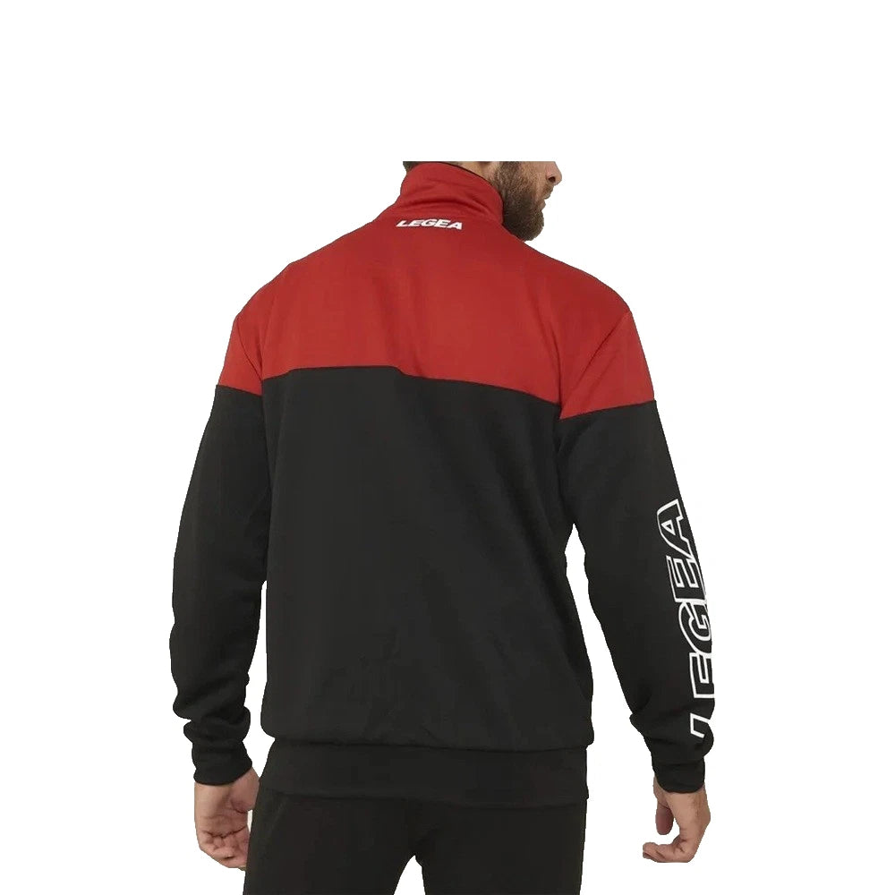 Tuta da Uomo - LEGEA Art. ONTARIO BLACK RED