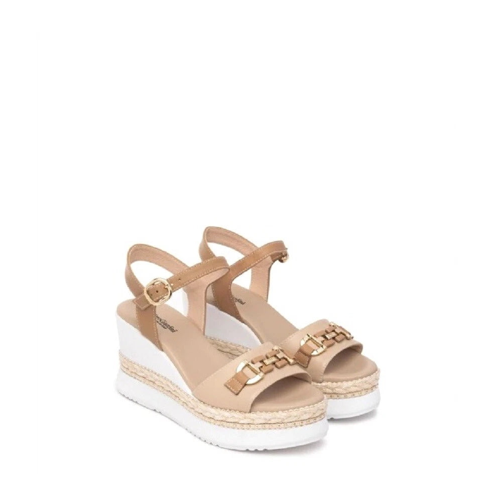 Scarpe da Donna - NERO GIARDINI Art. E513552D 453 LINO Sandali