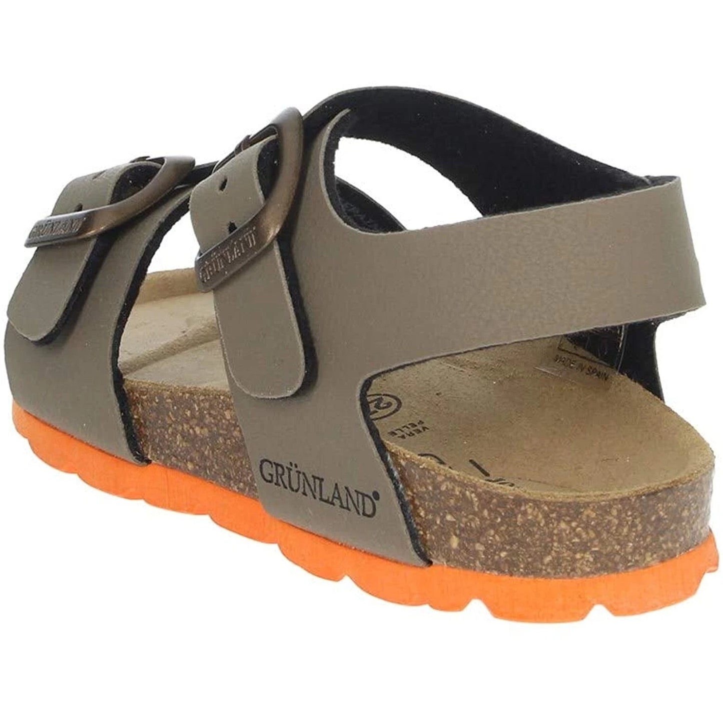 Scarpe da Bambino/Junior GRUNLAND - Art. LUCE SB0901 40-1 TORTORA ARANCIO sandali