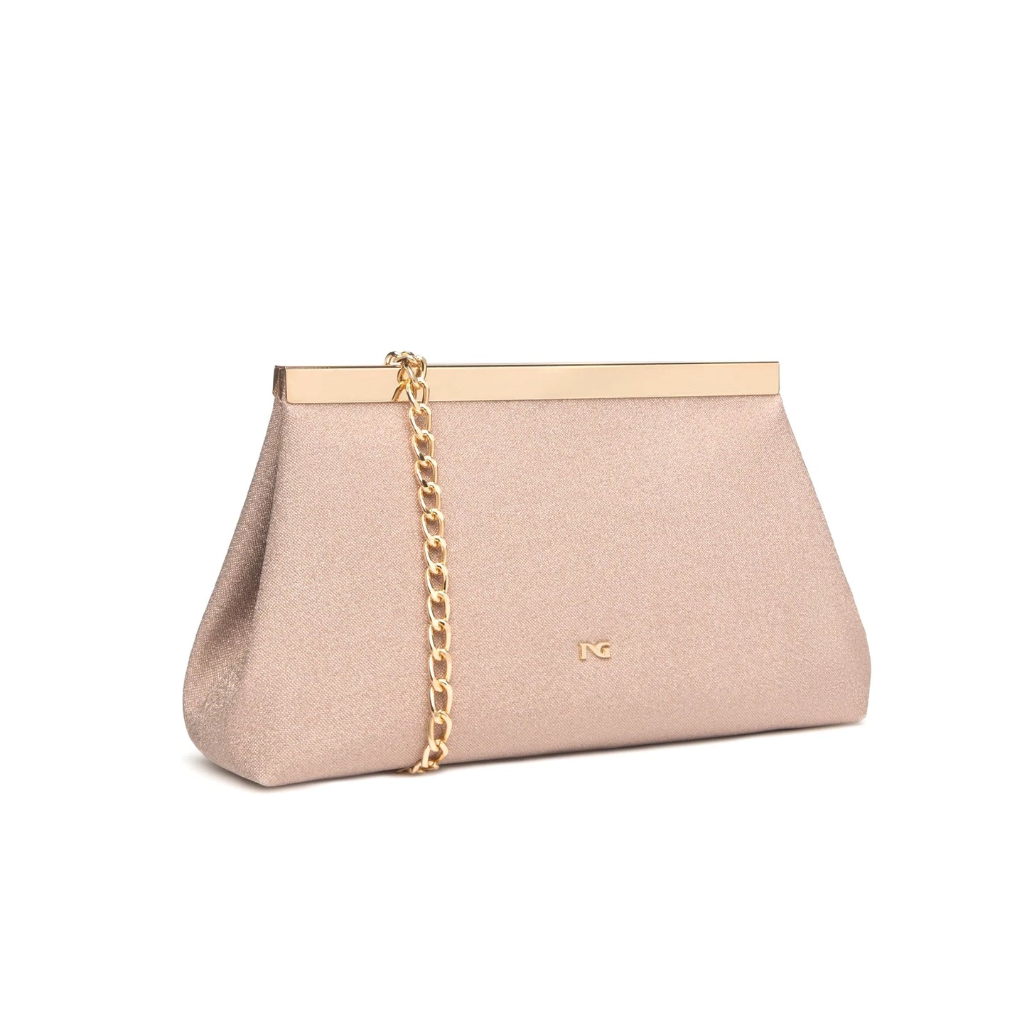 Borsa da Donna - NERO GIARDINI Art. E644130DE 631 CARNE MICROGLITTER Pochette