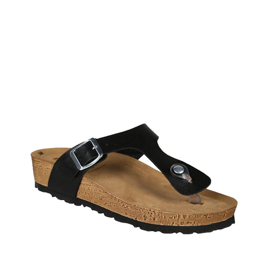 Scarpe da Donna - INBLU Art. NM38 NERO Infradito con Fibbia