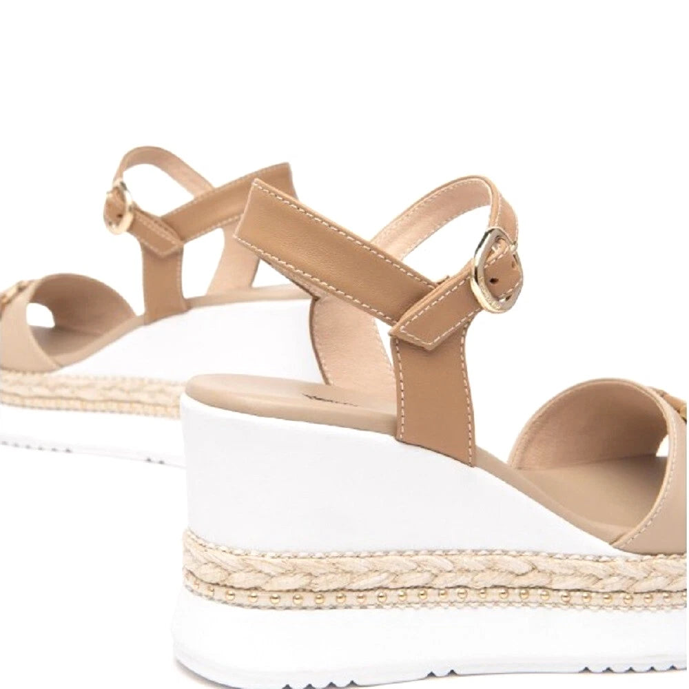 Scarpe da Donna - NERO GIARDINI Art. E513552D 453 LINO Sandali