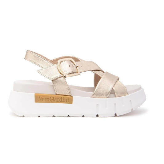 Scarpe da Donna - NERO GIARDINI Art. E513697D 418 MIELE Sandali