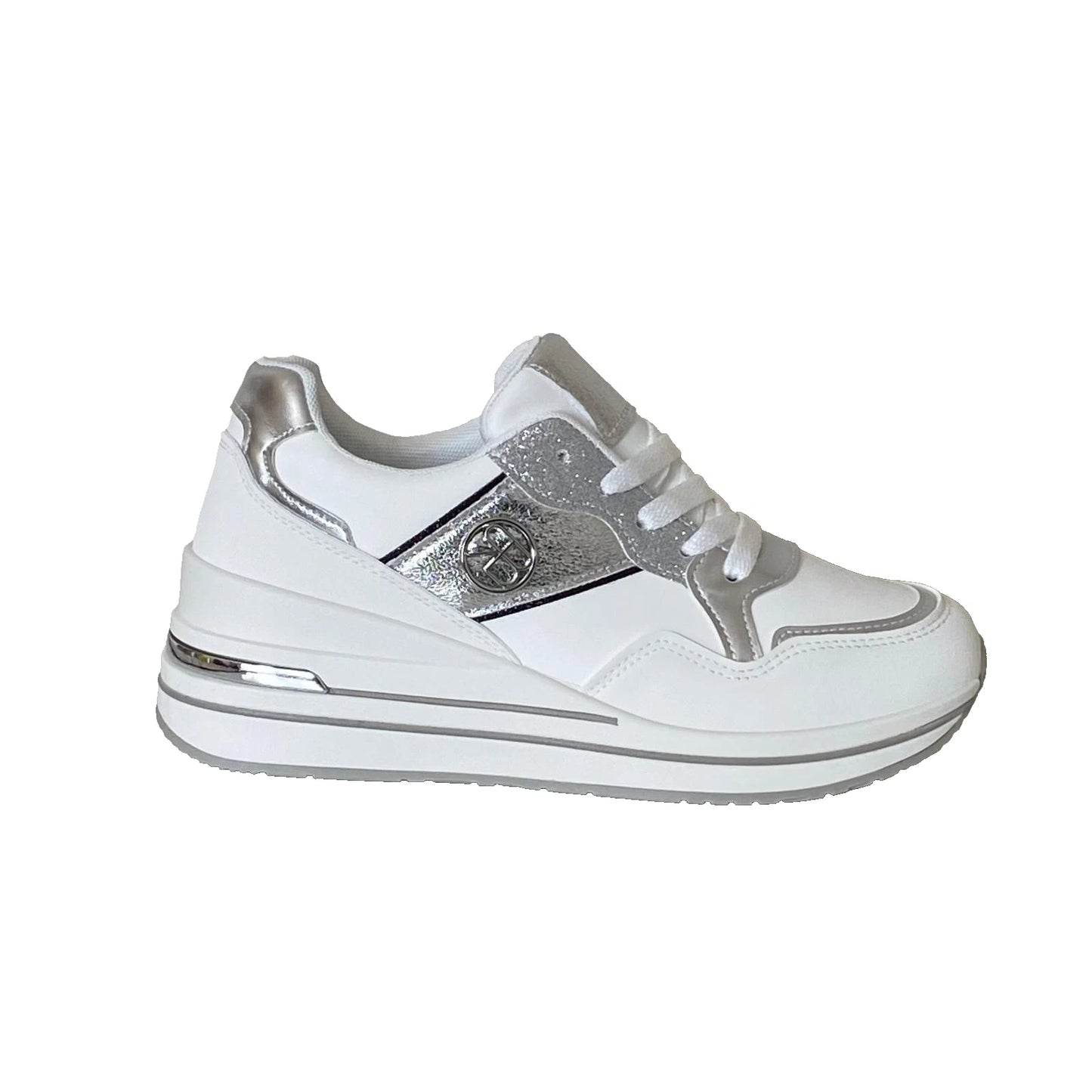 Scarpe da Donna - RENATO BALESTRA Art. RB25F25 WHITE SILVER Sneakers