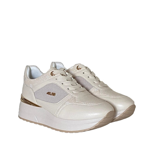 Scarpe da Donna - 4US PACIOTTI Art. 4BX108 BEIGE Sneakers