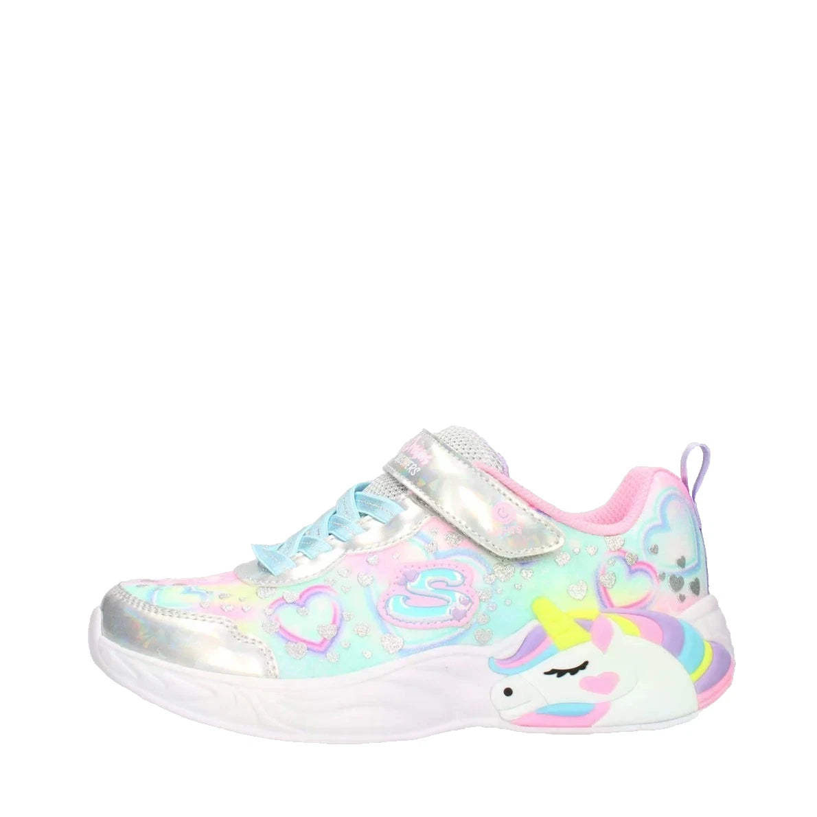 Scarpe da Bambina - SKECHERS Art. 303063LSMLT SILVER MULTI Sneakers