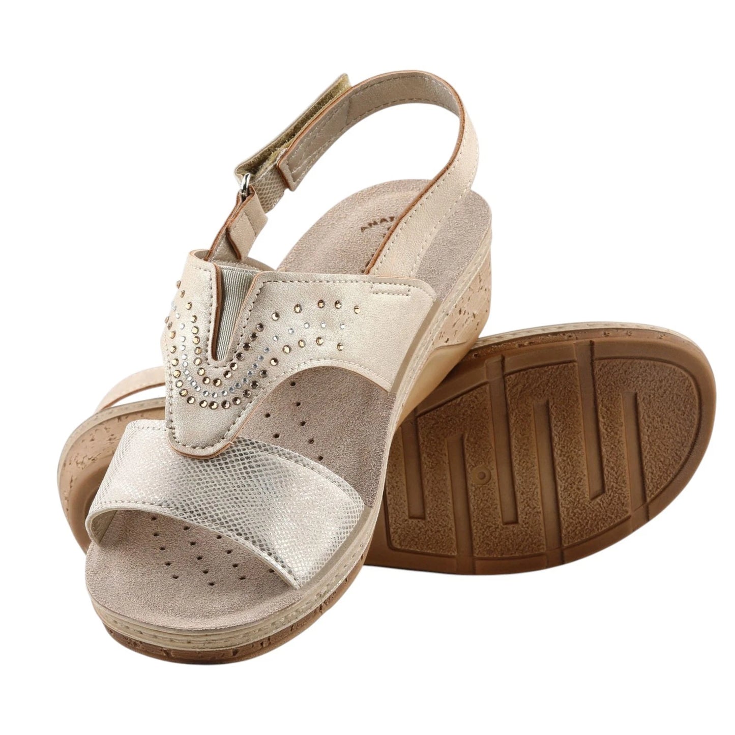 Scarpe da Donna - INBLU Art. PV17 PLATINO Sandali
