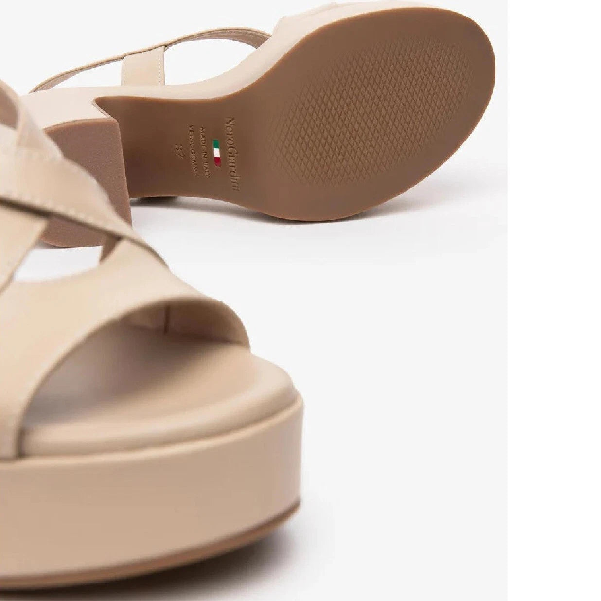 Scarpe da Donna - NERO GIARDINI Art. E513640D 453 LINO Sandali