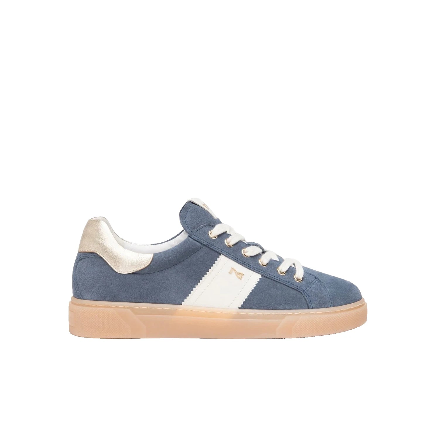 Scarpe da Donna NERO GIARDINI Art. E513004D 203 Colore AVIO Scamosciato Sneakers
