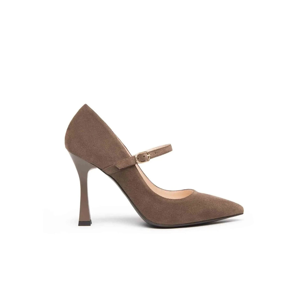 Scarpe da Donna - NERO GIARDINI Art. I617580DE 427 SPAGO Scamosciato Decollete
