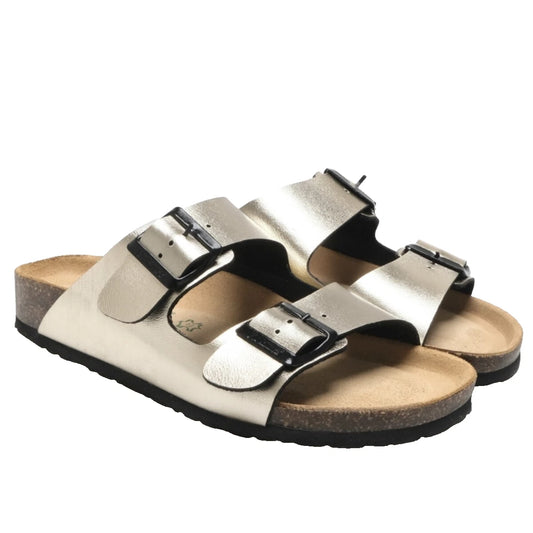 Scarpe da Donna - BIONATURA Art. 94XTHE-24-I-LMPL LAMINATO PLATINO Sandali