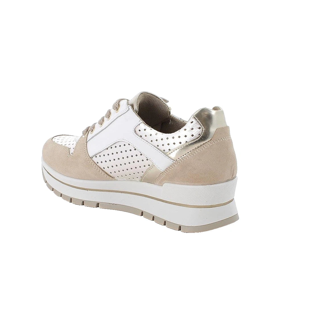 Scarpe da Donna - IGI&CO Art. 1156055 AVORIO Scamosciato Sneakers