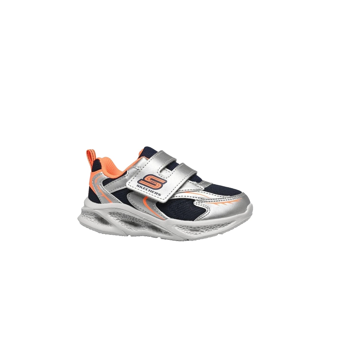 Scarpe da Bambino - SKECHERS Art. 401498NSLOR SILVER ORANGE Sneakers