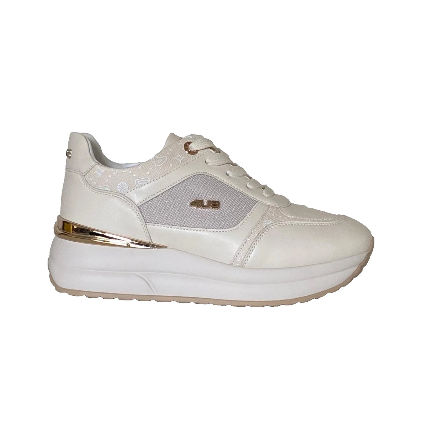 Scarpe da Donna - 4US PACIOTTI Art. 4BX108 BEIGE Sneakers