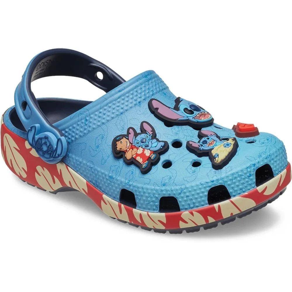 Scarpe da Bambino - CROCS Art. 213008MLT MULTI Blu SYITCH gomma Sandali