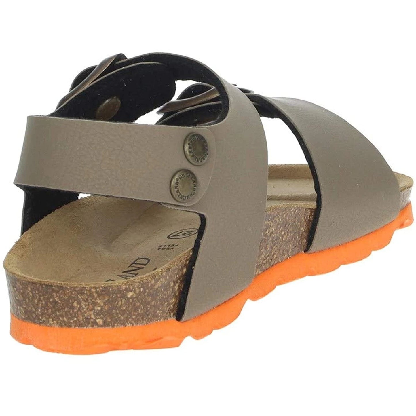 Scarpe da Bambino/Junior GRUNLAND - Art. LUCE SB0901 40-1 TORTORA ARANCIO sandali