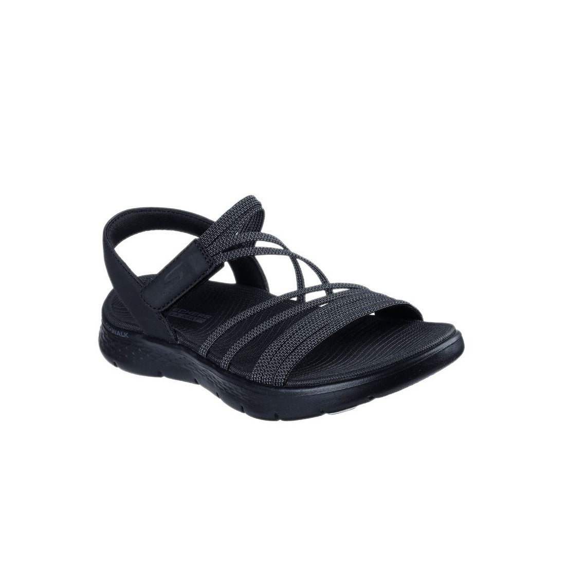 Scarpe da Donna - SKECHERS Art. 141473BKGY BLACK GRAY Sandali