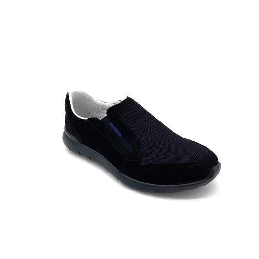 Scarpe da Uomo - GRISPORT Art. 43826V40 NERO scamosciato mocassini