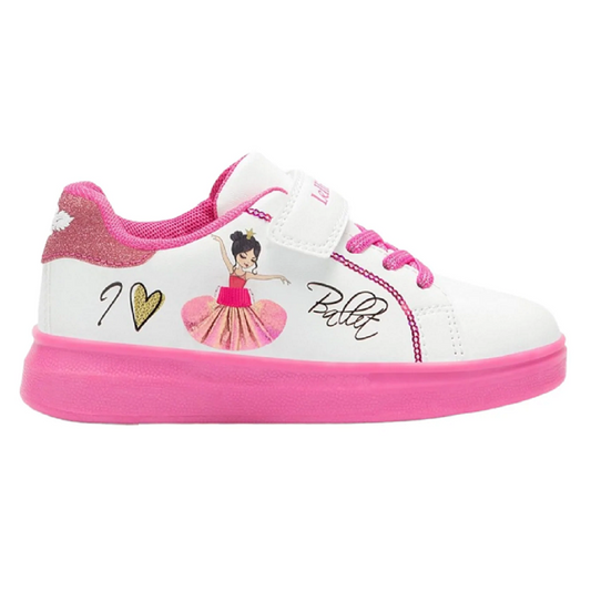 Scarpe da Bambina - LELLI KELLY Art. LKAA2280 BIANCO FUXIA sneakers