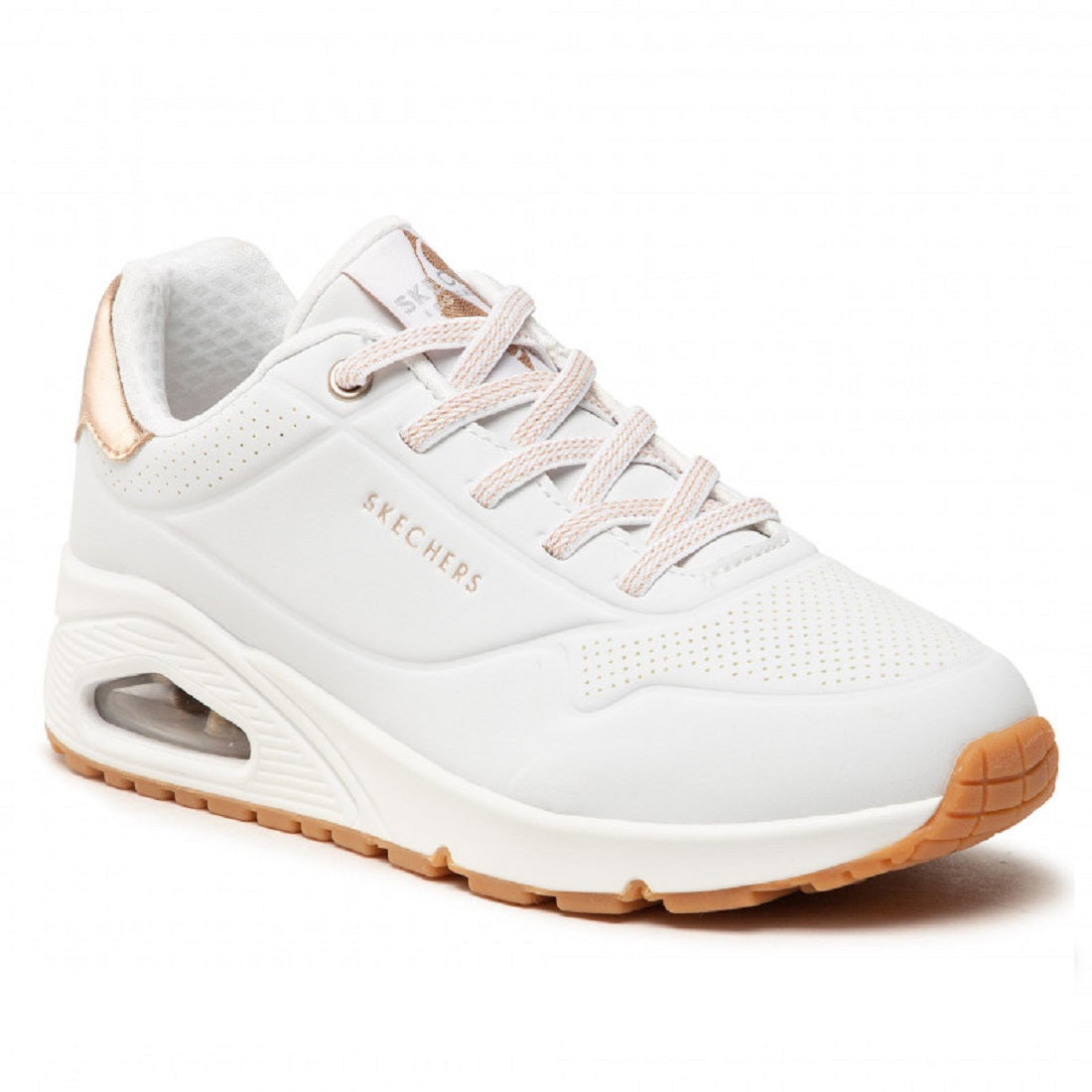 Scarpe da Donna SKECHERS Art. 155196WHT BIANCO sneakers