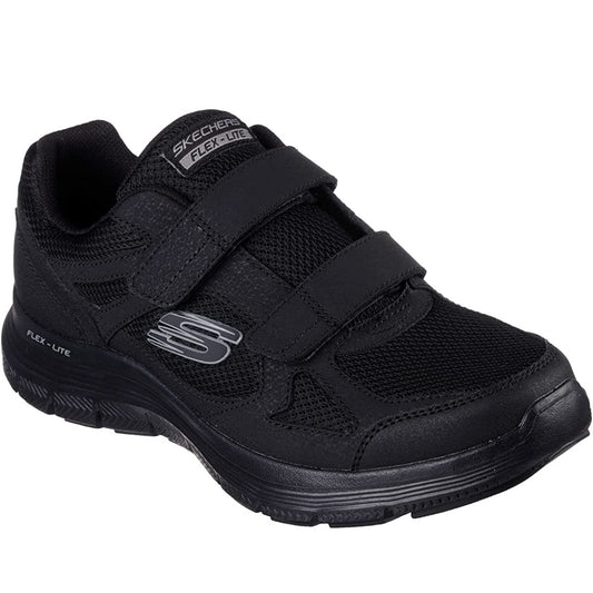 Scarpe da Uomo - SKECHERS Art.232578BBK NERO sneakers con doppio strappo