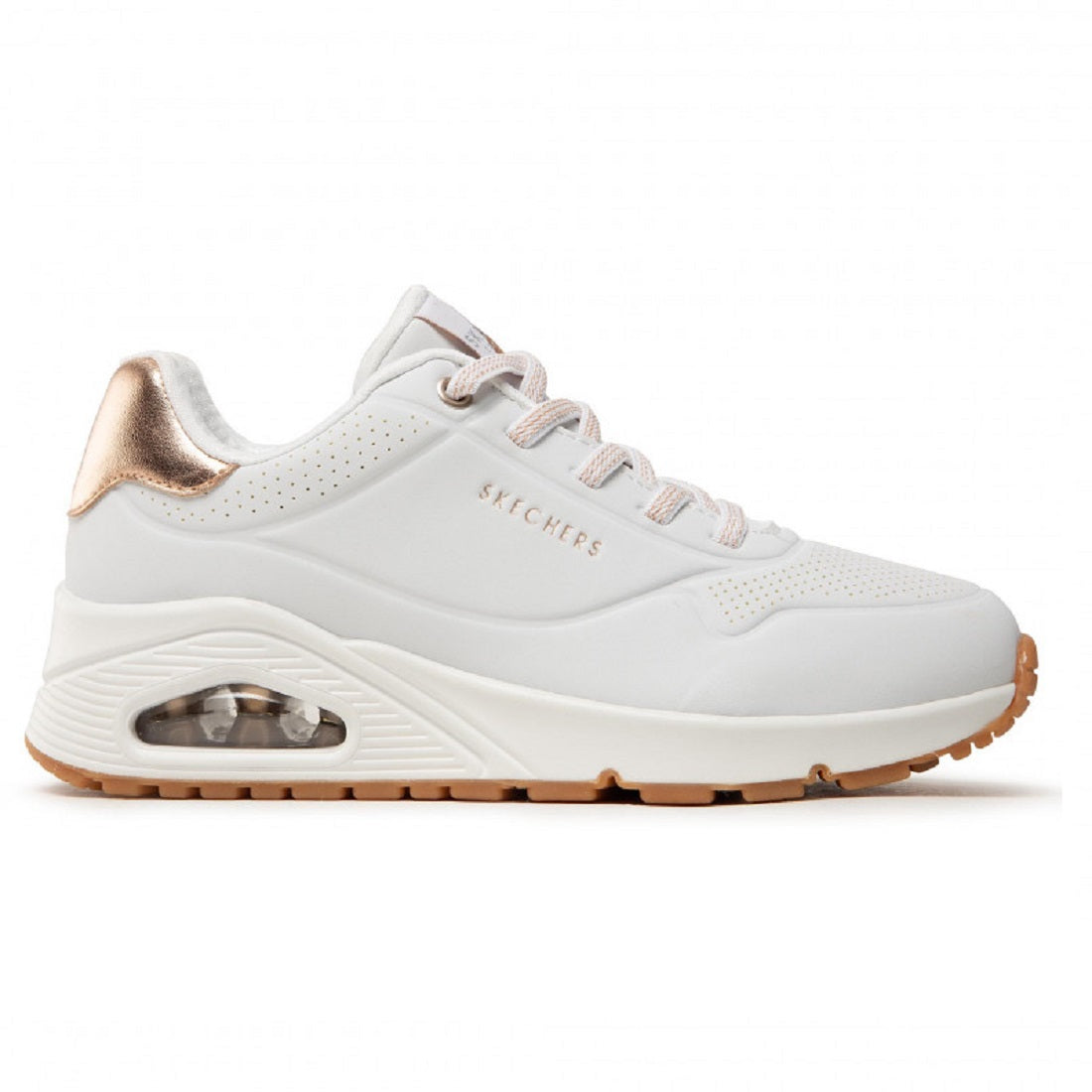 Scarpe da Donna SKECHERS Art. 155196WHT BIANCO sneakers