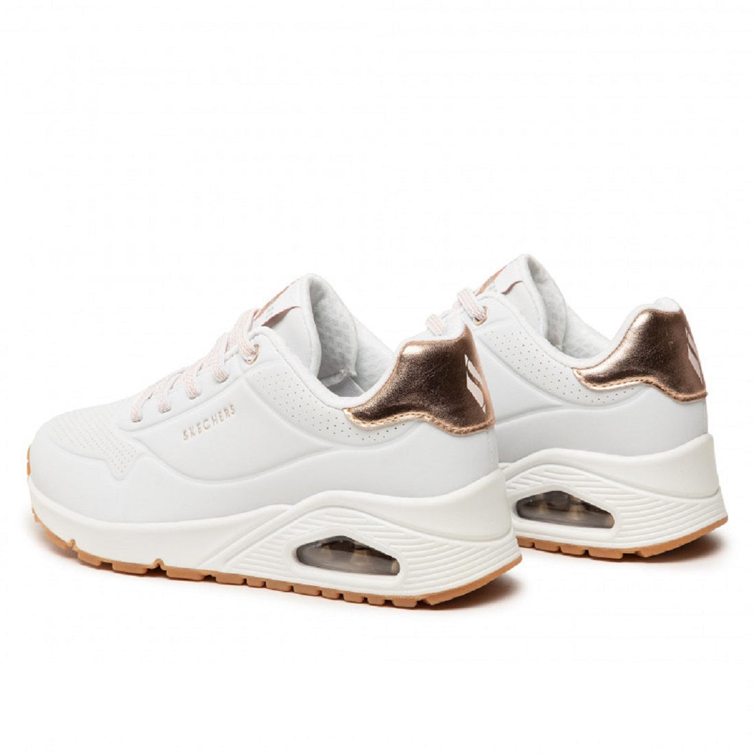 Scarpe da Donna SKECHERS Art. 155196WHT BIANCO sneakers