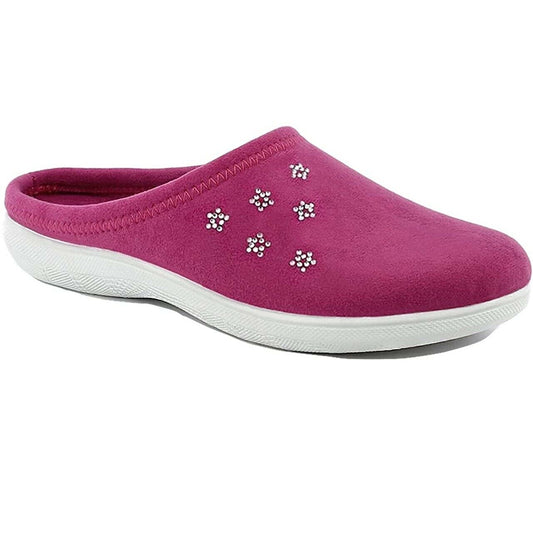 Scarpe da Donna INBLU - Art. BS44 FUXIA pantofole in velluto